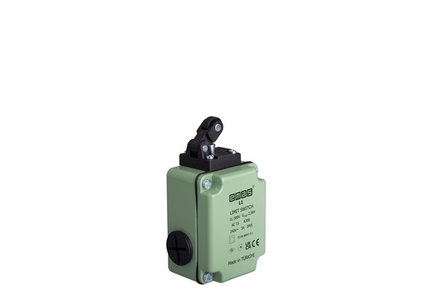 L1 Metal Body 14 mm Plastic Roller Lever Snap Action 1NO+1NC Limit Switch